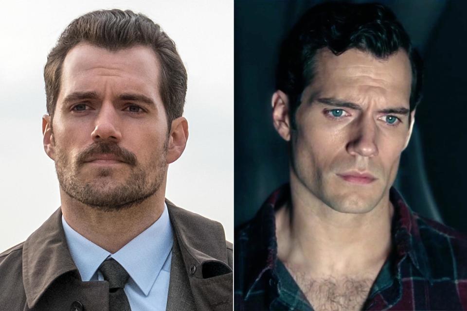 Henry Cavill as August Walker Mission: Impossible – Fallout and as Clark Kent (AKA Superman)