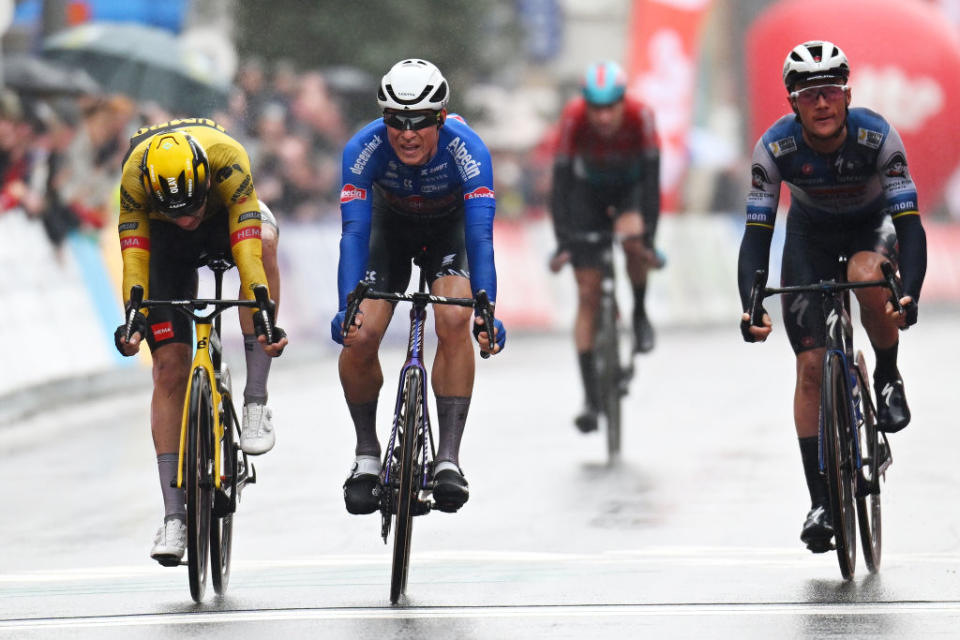 Jasper Philipsen (Alpecin-Deceuninck) wins the 2023 Classic Brugge-De Panne