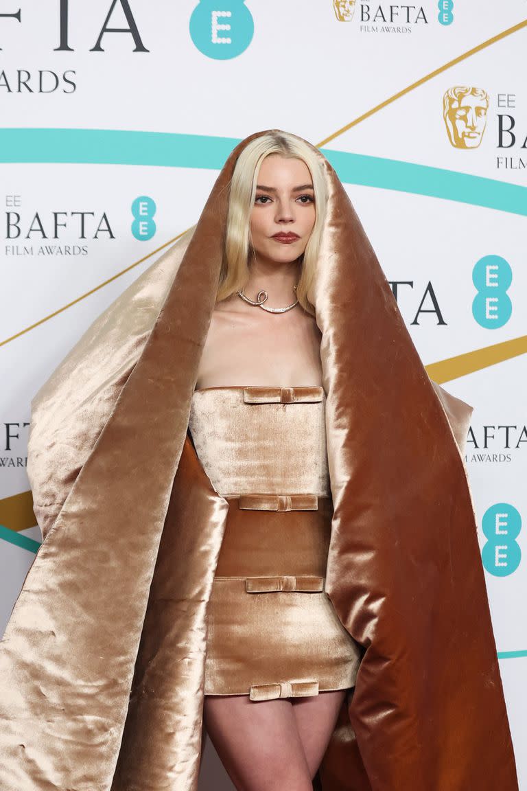 Anya Taylor-Joy, deslumbrante en los Bafta 2023