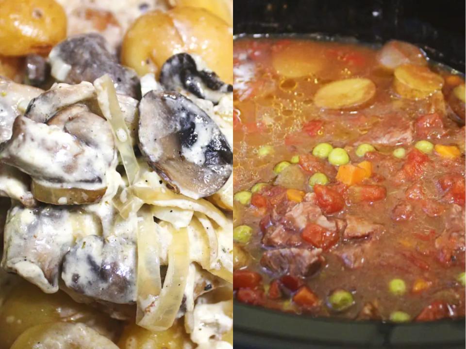 slow cooker fall meals