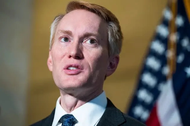 Sen. James Lankford blocked a bill Thursday that would protect the right to travel freely from state to state to seek abortion care. (Photo: Tom Williams via Getty Images)