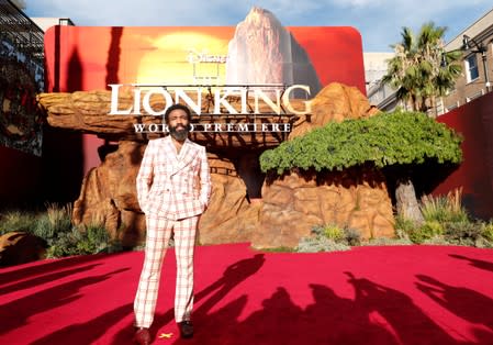 World Premiere of Disney's Lion King movie in Los Angeles