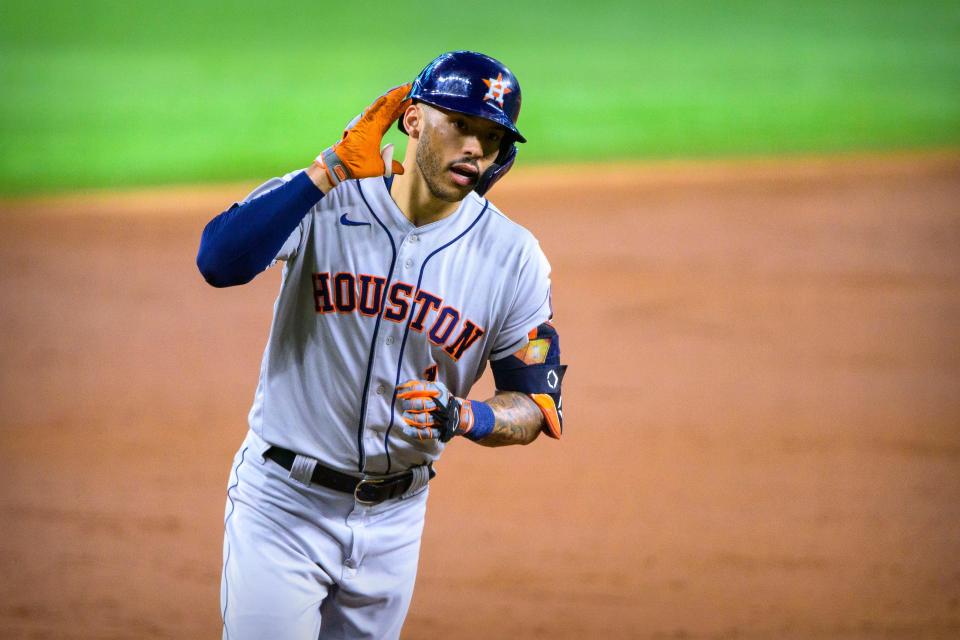 Carlos Correa was the 2015 AL Rookie of the Year and helped Houston win the World Series in 2017.