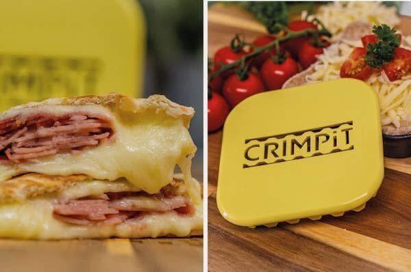 Make toasties with far less hassle thanks to this handy crimping gadget