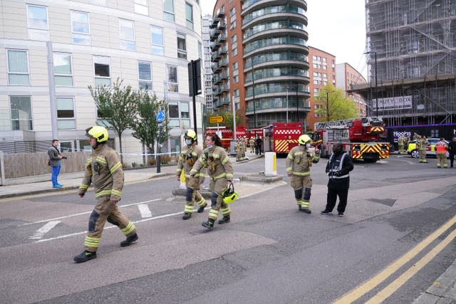 Canary Wharf fire