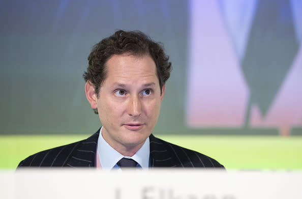 <p>John Elkann, 42 anni, guida il gruppo che nel 2017 ha fatturato la bellezza di 142.432 milioni di euro. (Getty) </p>