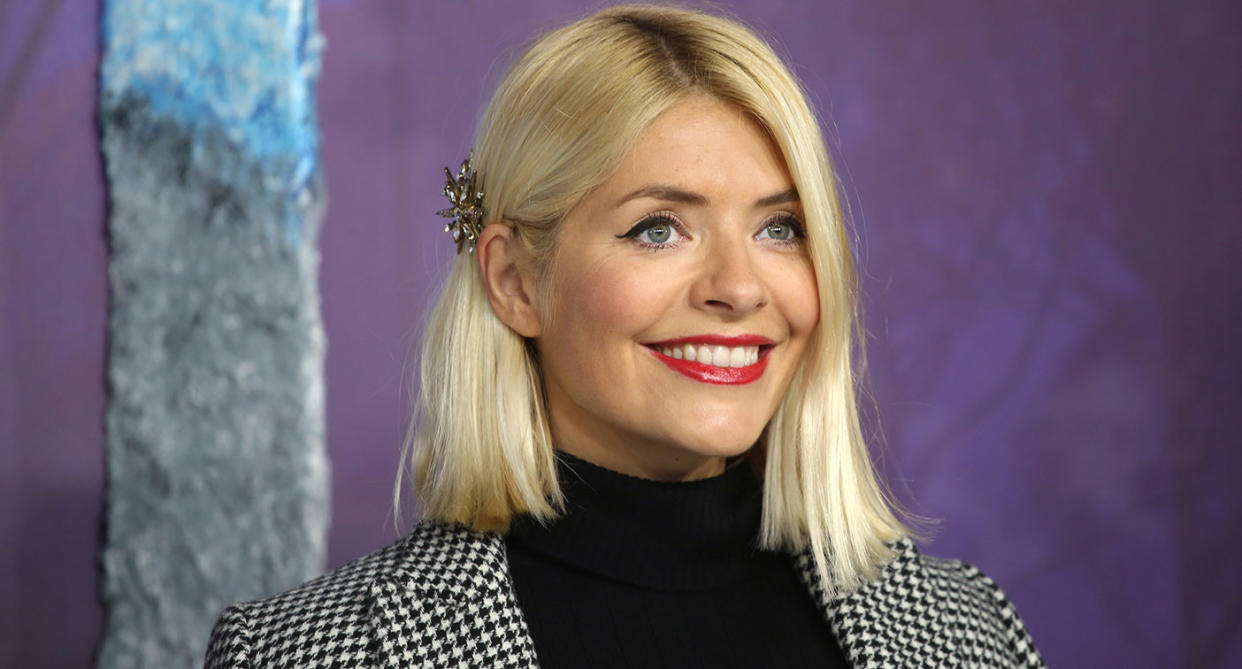 <a href="https://uk.news.yahoo.com/tagged/holly-willoughby/">Holly Willoughby</a> has been able to host <em>This Morning </em>throughout the pandemic alongside Phillip Schofield, although they&#39;ve had to keep their distance. This year also saw her announce she&#39;d <a href="https://uk.news.yahoo.com/holly-willoughby-quits-celebrity-juice-104213410.html">be quitting Celebrity Juice</a> after 12 years as a team captain. (Photo by Lia Toby/Getty Images)