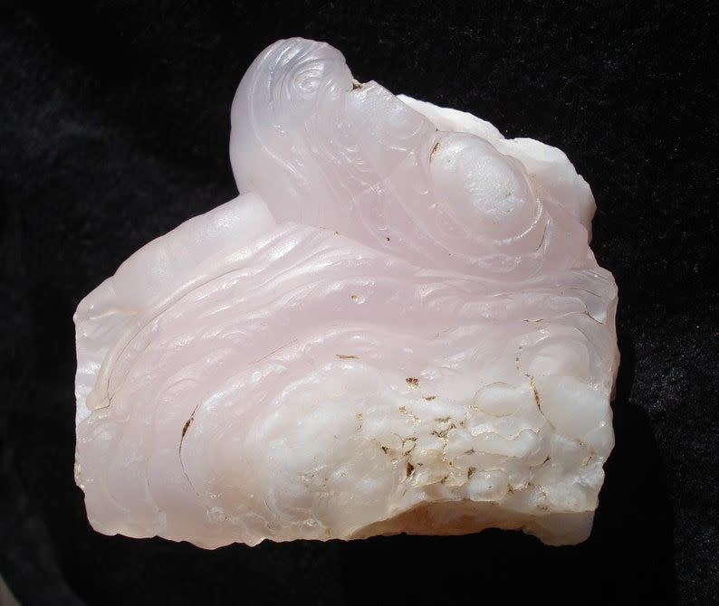 12) Pink Chalcedony Stone, Raw Arizona Gemstone, Desert Rose, Pink Agate Rough