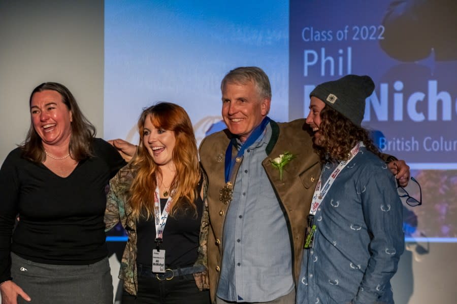 Photos from last year's induction ceremony. (Courtesy US Ski & Snowboard Hall of Fame),