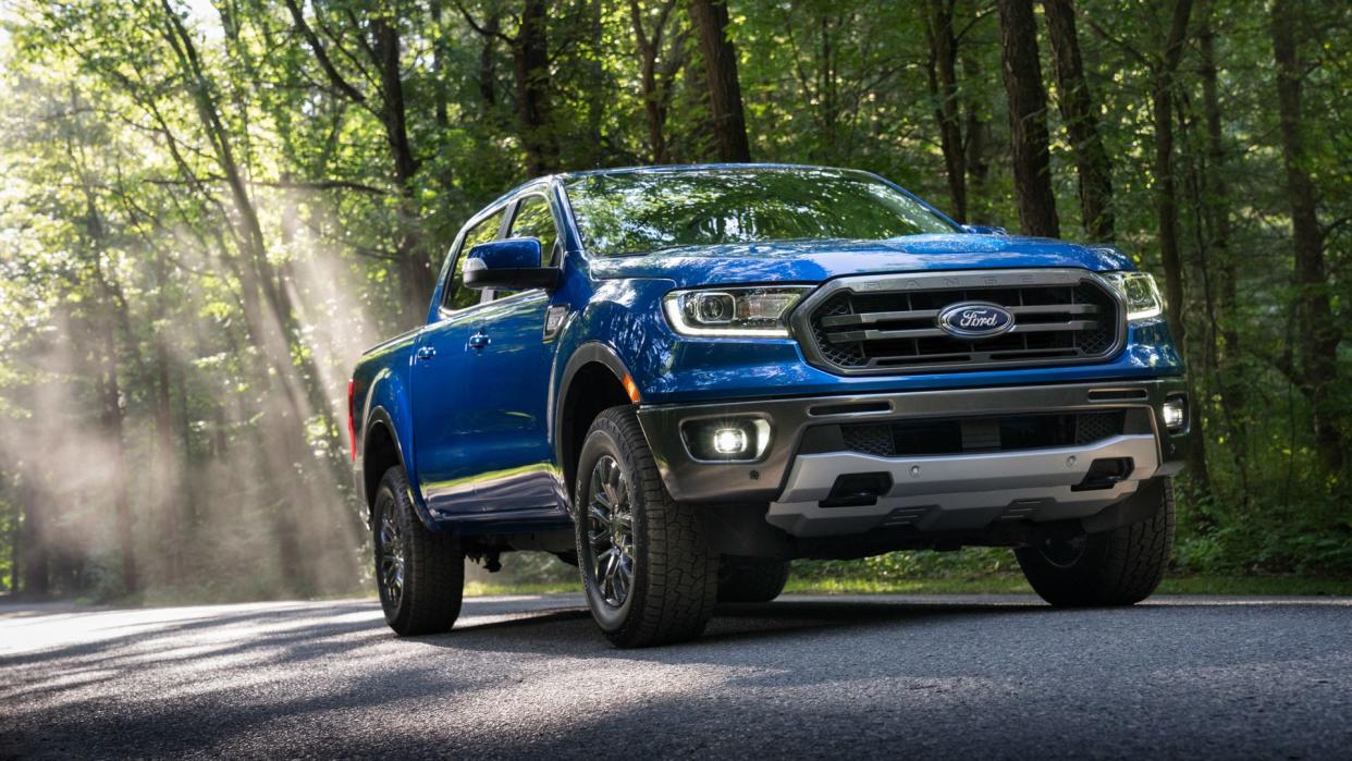 The only midsize pickup Built Ford Tough, the 2020 Ford Ranger is ready for adventure and packed with driver-assist technologies to enable easier driving both on and off-road.