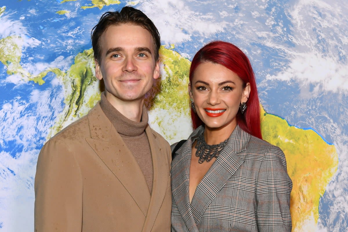 Joe Sugg and Dianne Buswell  (Getty Images)