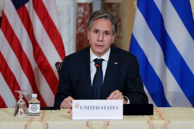 FILE PHOTO: U.S. Secretary of State Blinken in Washington