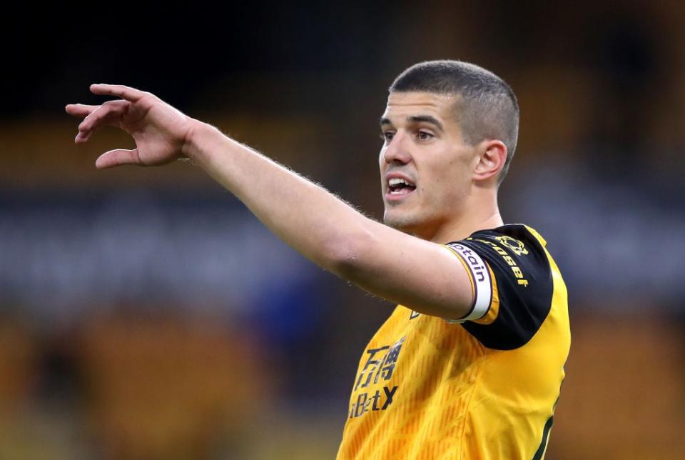 <p>Wolves captain Coady was a surprise inclusion</p>Getty