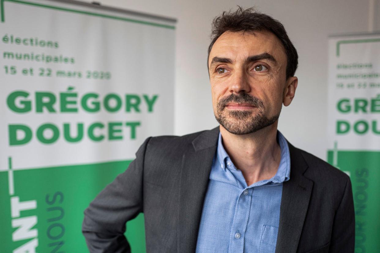 Le nouveau maire de Lyon, Grégory Doucet - ROMAIN LAFABREGUE / AFP