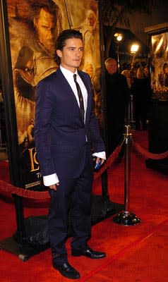 Orlando Bloom at the LA premiere of New Line's The Lord of the Rings: The Return of The King