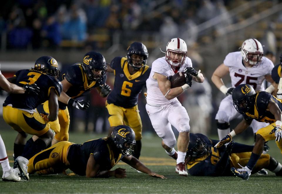 Christian McCaffrey announced he will skip Stanford's bowl game to concentrated on the NFL Draft. (Getty Images)