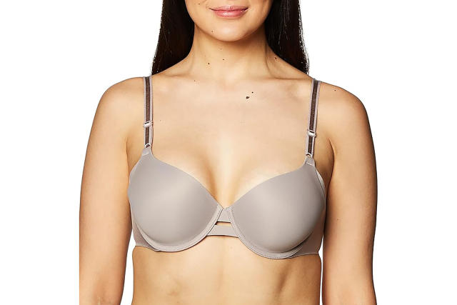 Calvin Klein Women's Perfectly Fit Lightly Lined Memory Touch T-Shirt Bra,  Black, 34B