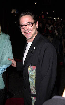 Robert Downey Jr. at the Los Angeles premiere of Guy Ritchie 's Snatch (1/18/2001) Photo by Steve Granitz/WireImage.com