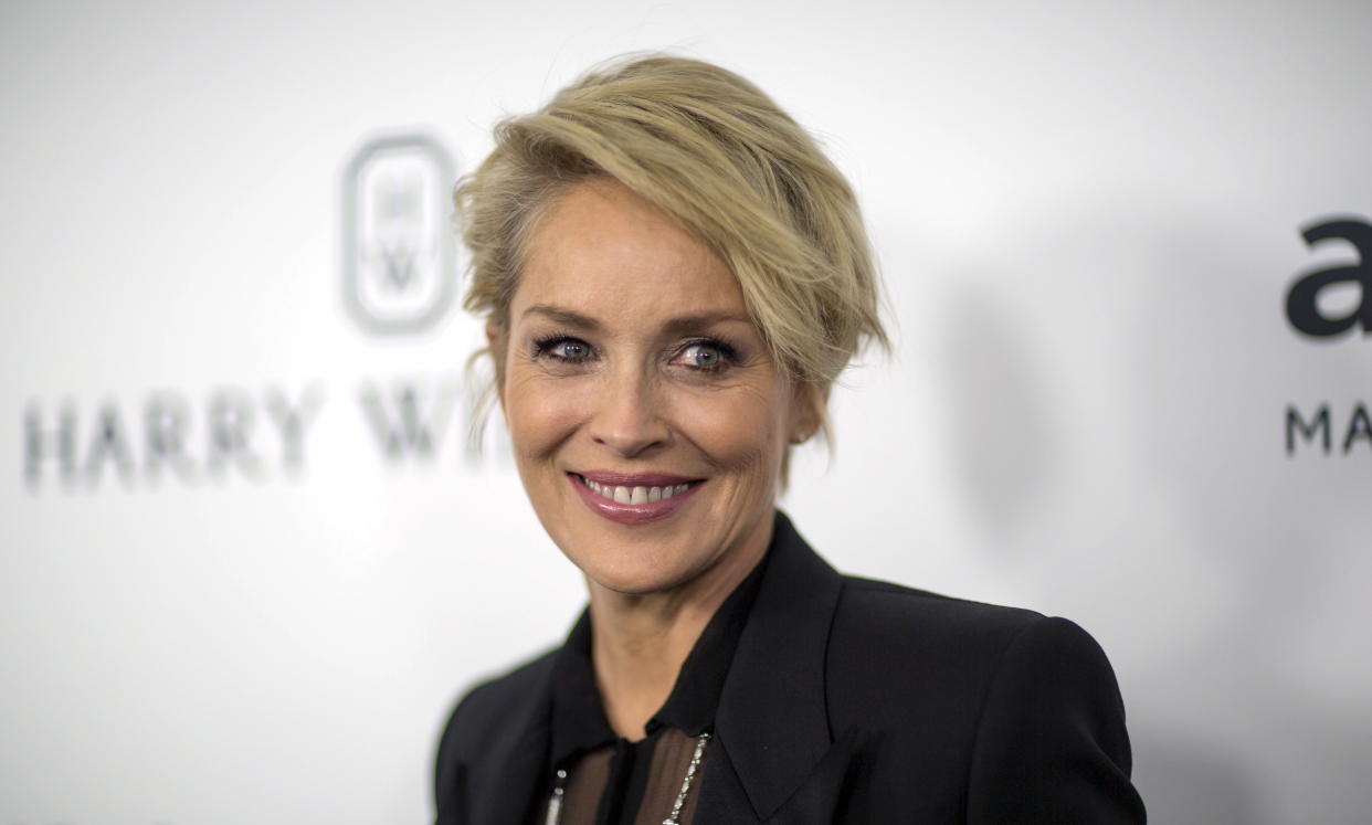 Sharon Stone spent part of her Memorial Day weekend in a bikini. (Photo: REUTERS/Mario Anzuoni)