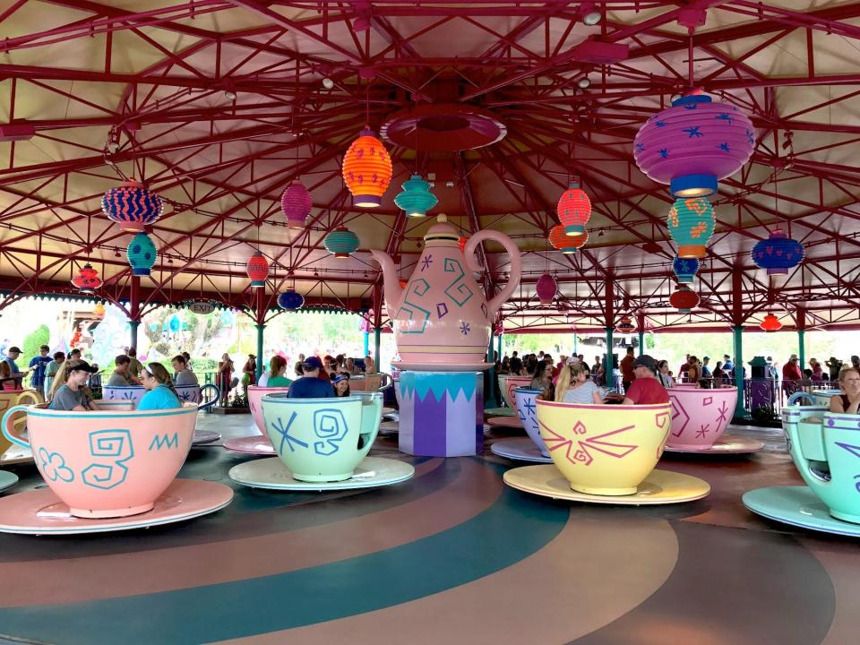 Mad Tea Party ride Disney World INSIDER