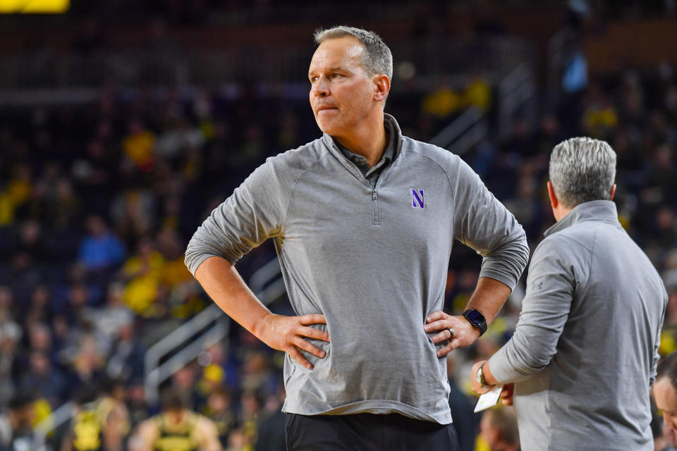 Northwestern will look to reschedule its game with Iowa. (Photo by Aaron J. Thornton/Getty Images)