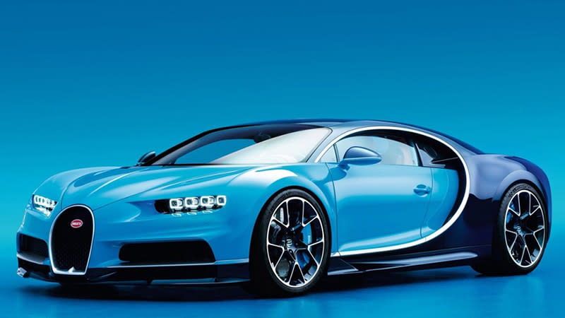 基本售價為200萬歐元的Bugatti Chiron，引進台灣後粗估價格將接近1.5億元，一台車就超過這回列出之39台車的總和。