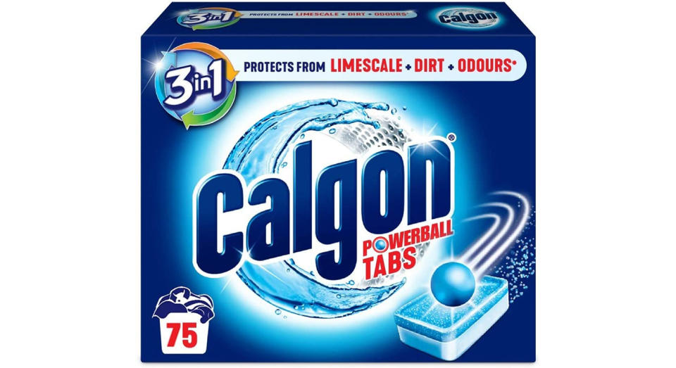 Calgon 3-in-1 Washing Machine Water Softener Tablet