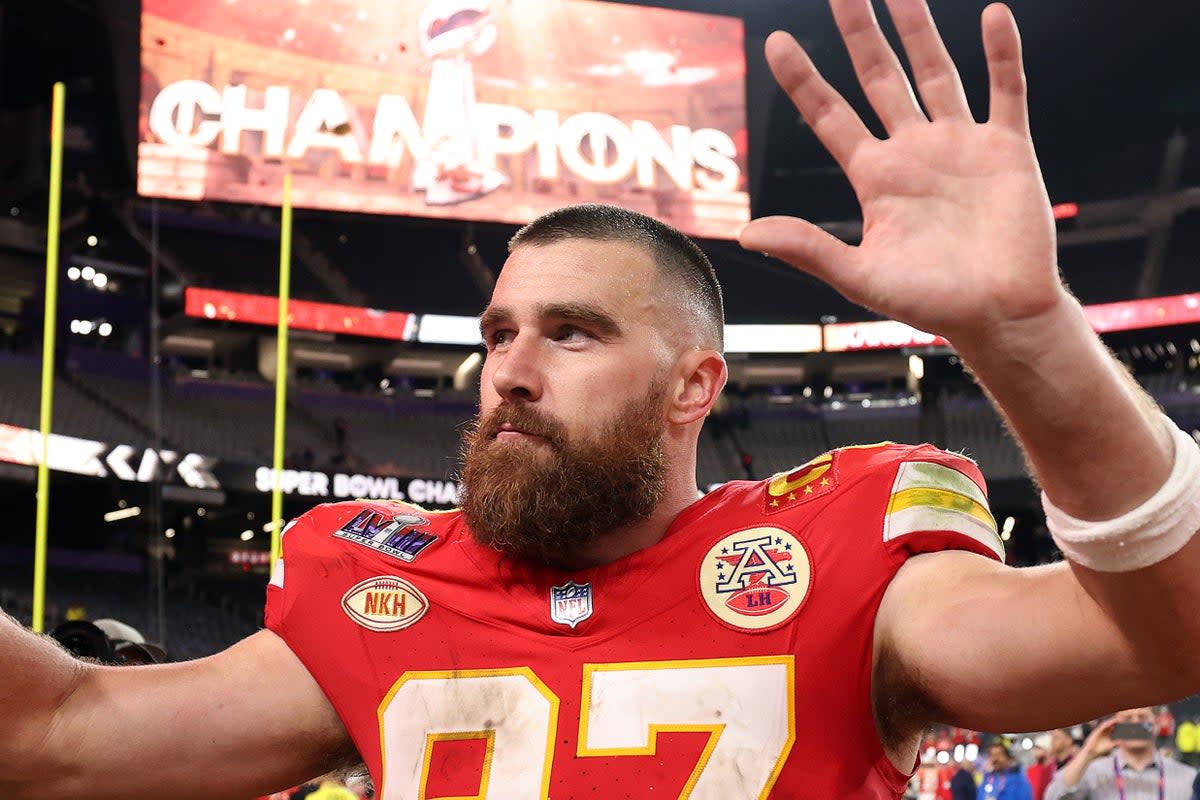 Travis Kelce #87 of the Kansas City Chiefs (Getty Images)