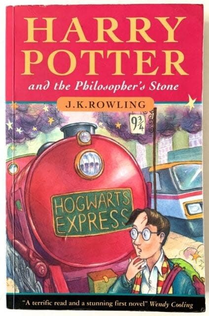 The first Harry Potter book, published in 1997