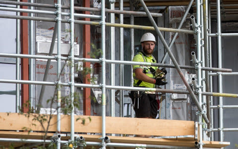 construction worker - Credit: Bloomberg