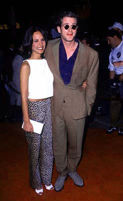 Cary Elwes and wife Lisa Marie at the Westwood premiere of Twister