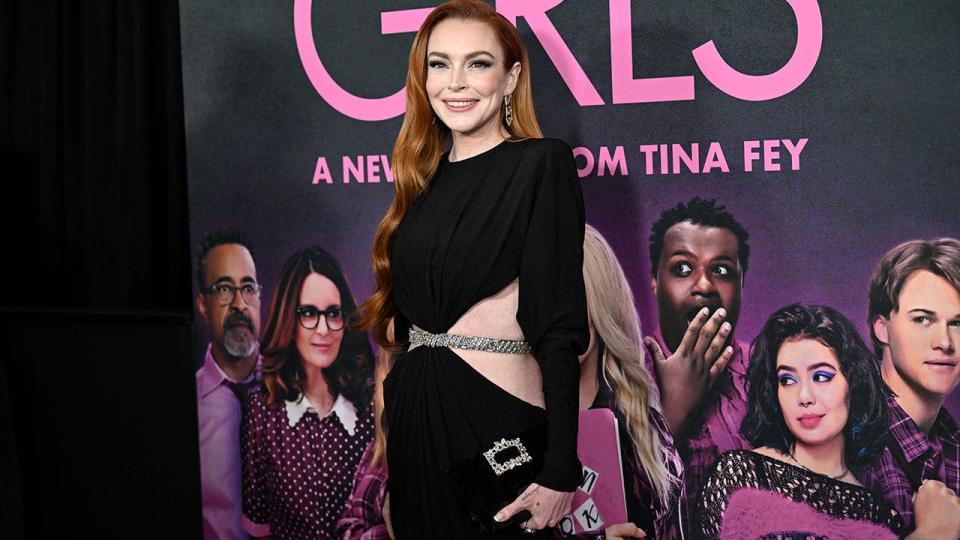 Lindsay Lohan attends world premiere