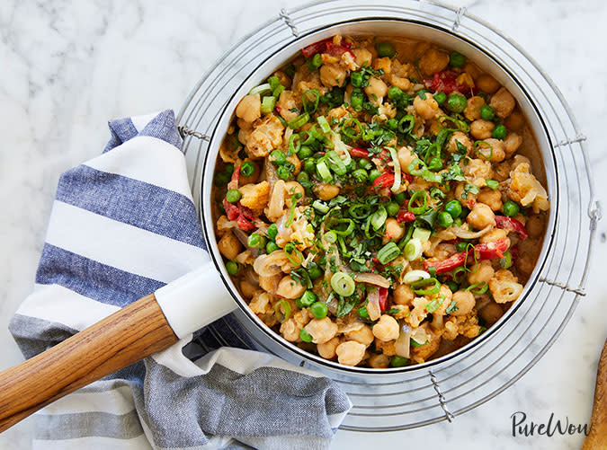 Chickpea Vegetable Coconut Curry