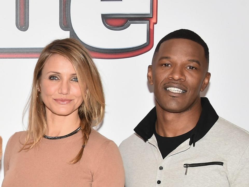 Cameron Diaz and Jamie Foxx previously worked together on ‘Annie’ in 2014 (Getty Images)