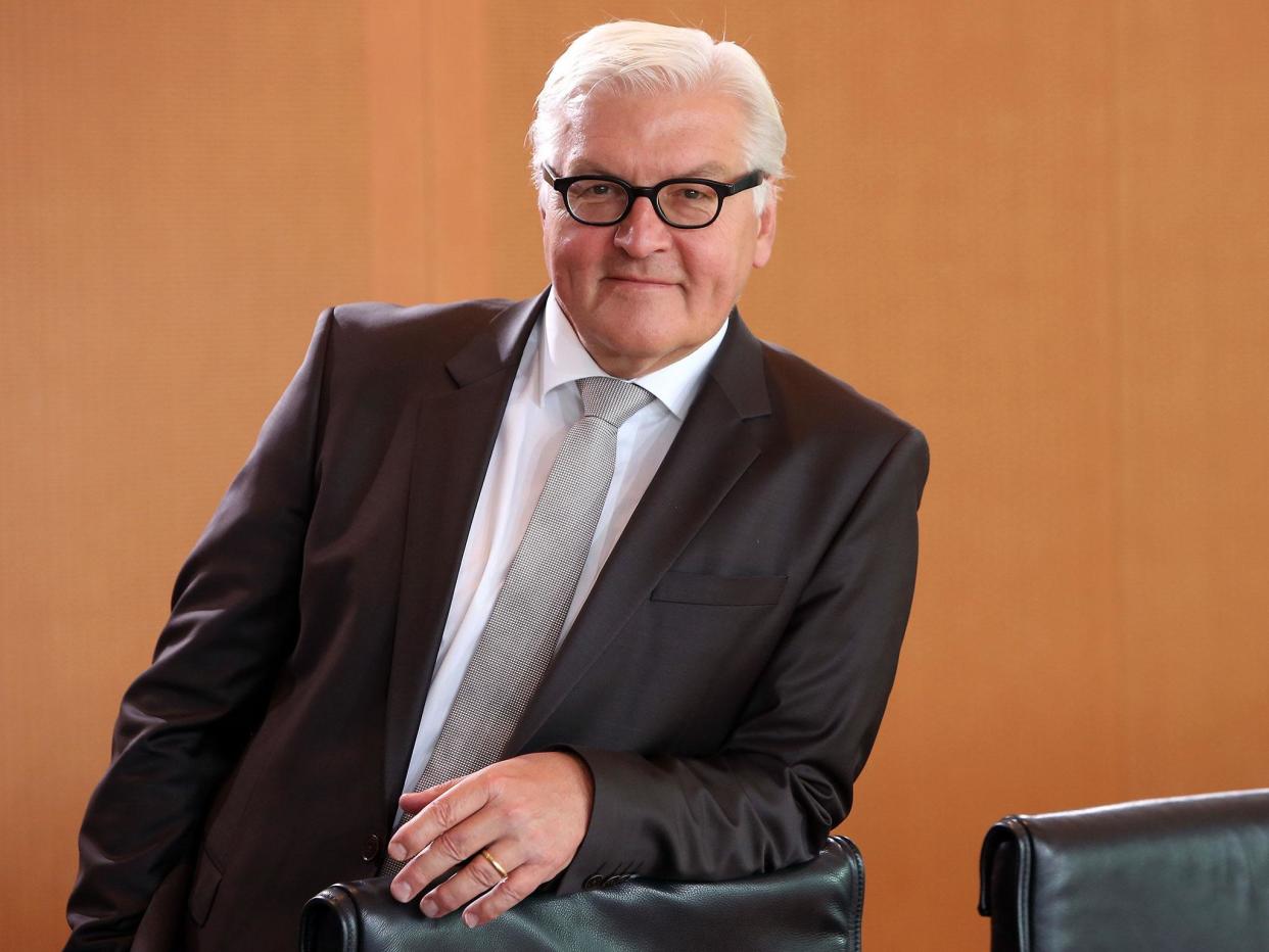 Frank-Walter Steinmeier was elected with 931 of 1,260 votes: Getty