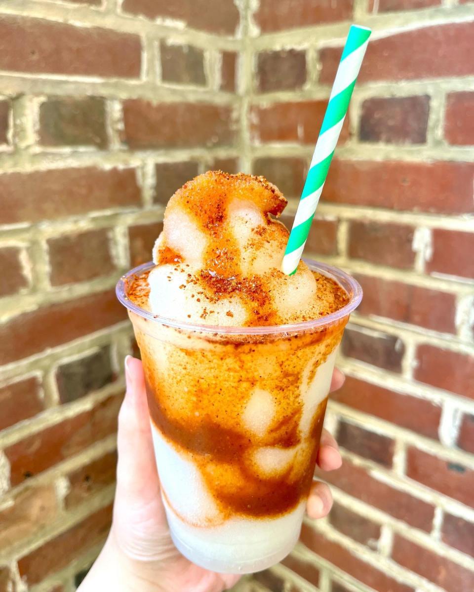 Mango lemonade with chamoy and tajin at Betty's Icebox in Asbury Park.