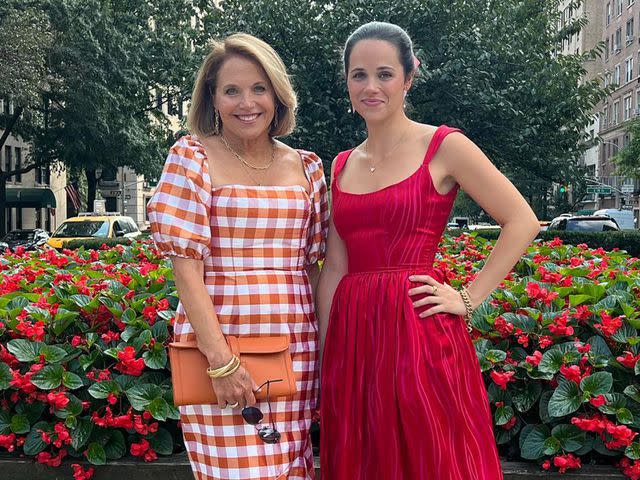 Katie Couric Instagram Katie Couric and her daughter Carrie Monahan