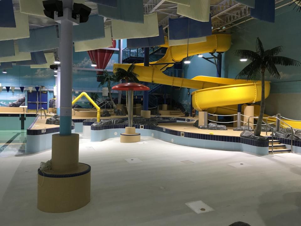 The Inuvik pool originally closed as a Covid precaution in March 2020, but has since remained closed for repairs. 