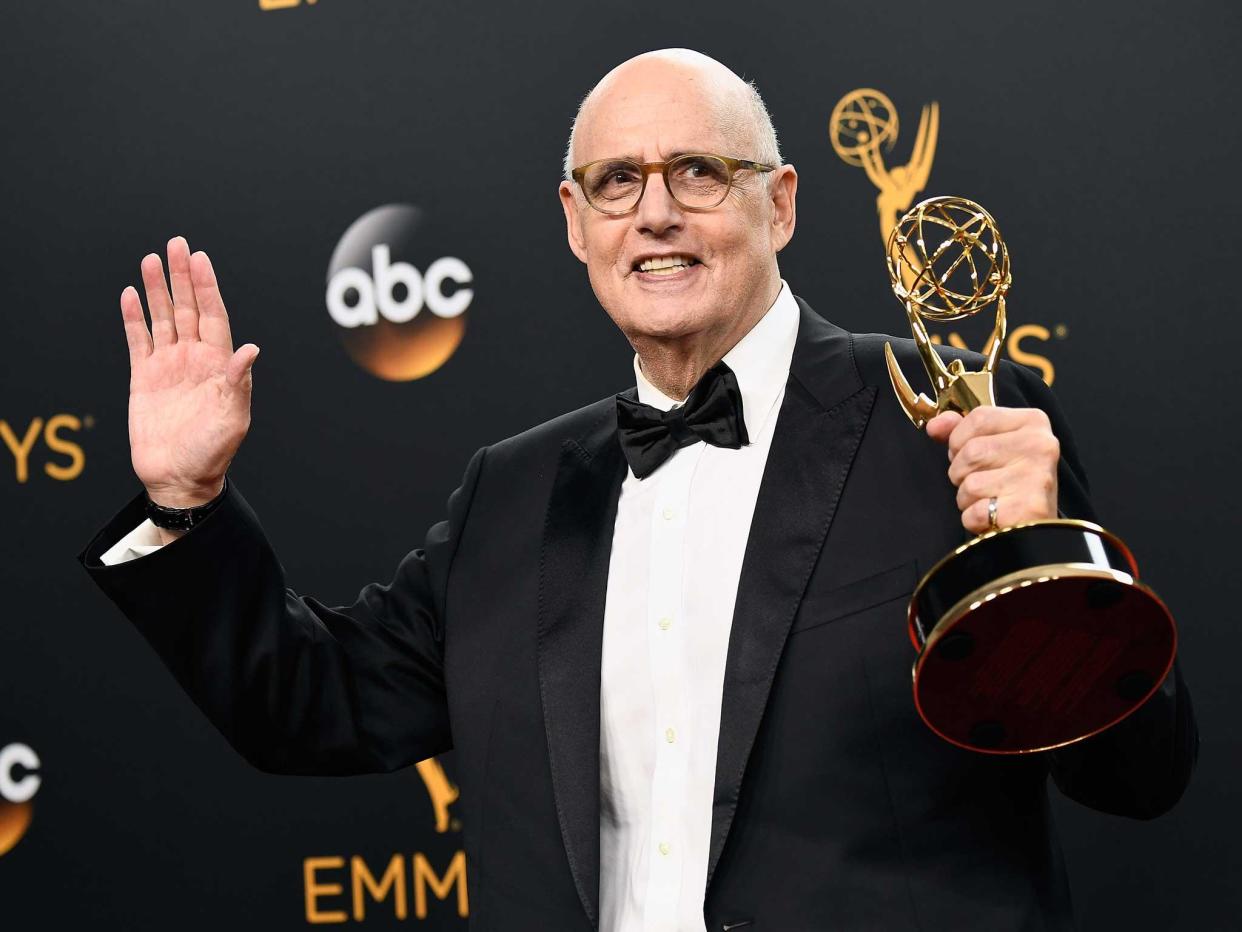 Jeffrey Tambor at the Emmys in 2016: Getty Images