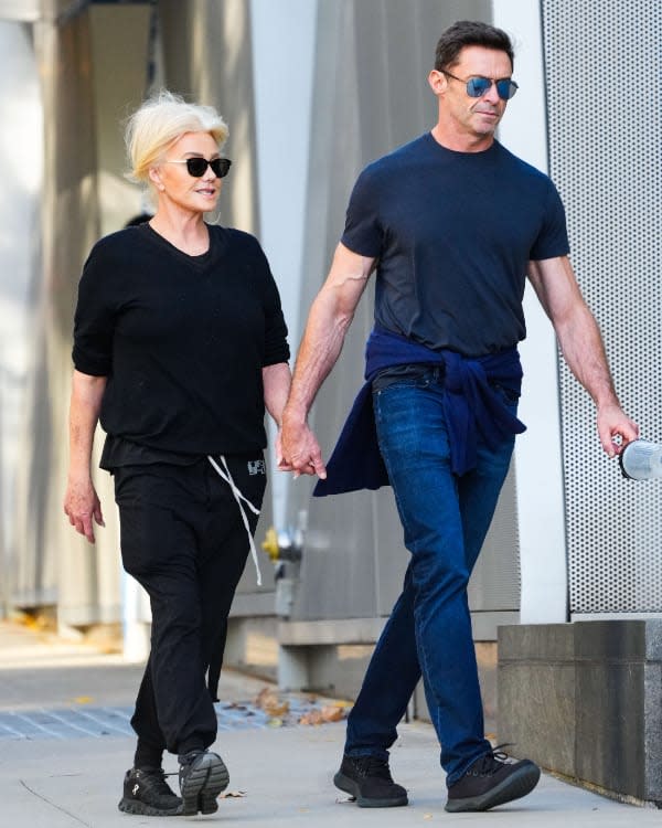 Hugh Jackman y su exmujer Deborra-Lee 