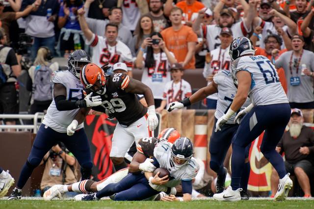 Myles Garrett now Cleveland Browns' undisputed sack leader