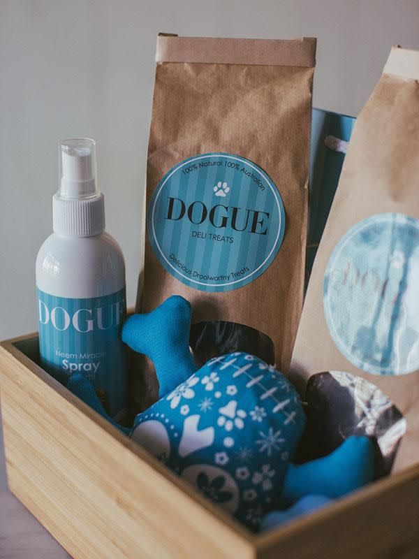 Pups can enjoy special Dogue products - a luxe treatment. Photo: Pier One