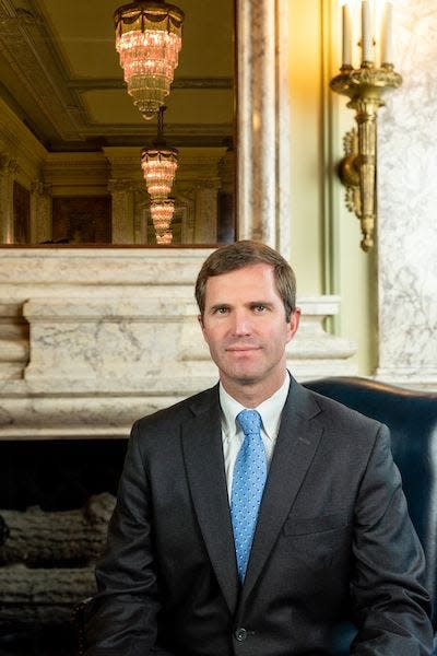 Andy Beshear, a Democrat, is governor of Kentucky.