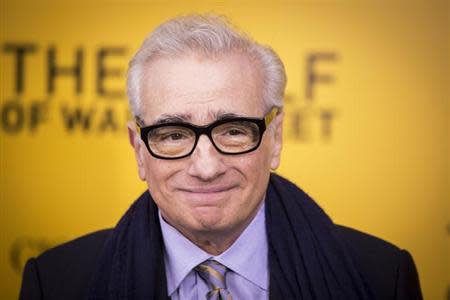 Director Martin Scorsese arrives for the premiere of the film adaptation of "The Wolf of Wall Street" in New York December 17, 2013. REUTERS/Lucas Jackson/Files