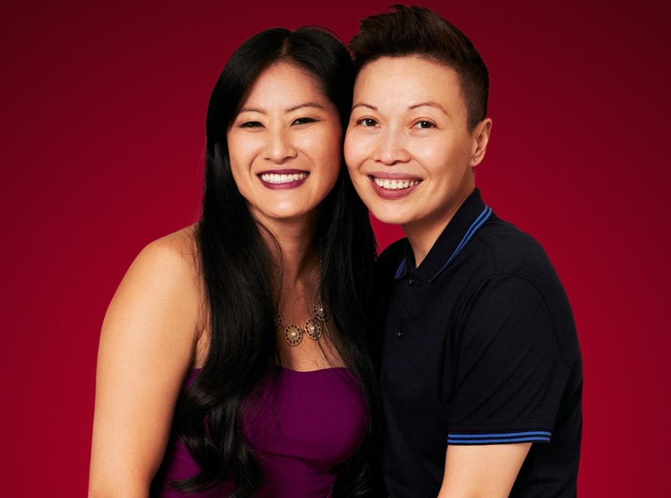 Sam Mark and Aussie Chau: Engaged