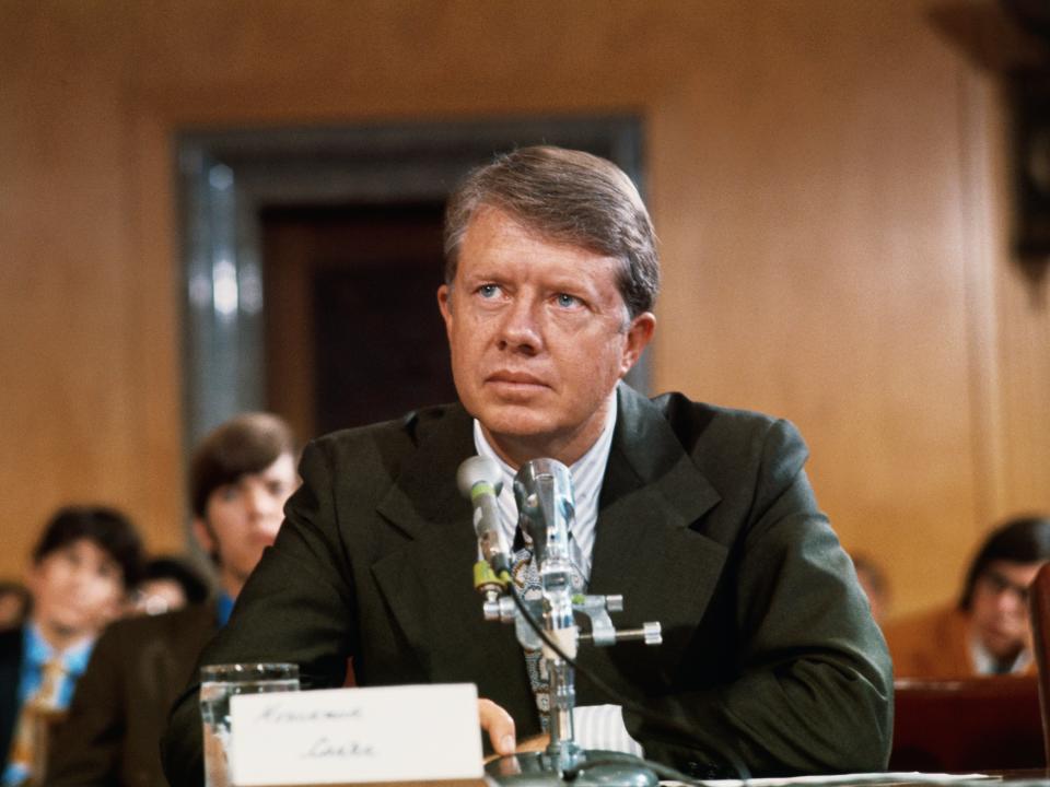 Georgia Governor Jimmy Carter in 1971