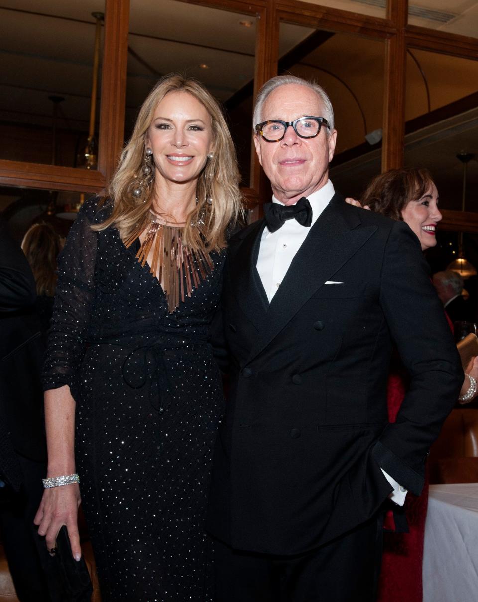 Dee and Tommy Hilfiger were photographed in 2018 in Palm Beach.