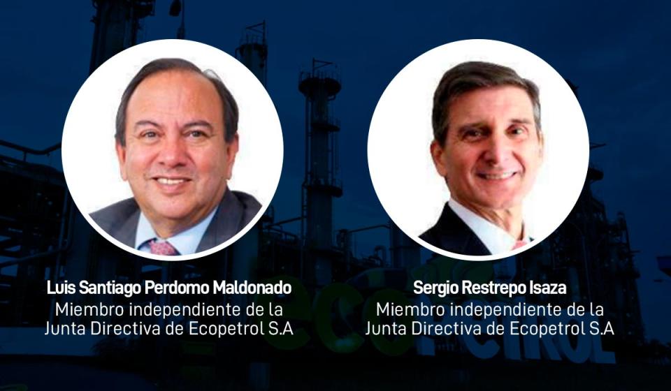 Miembros independientes de Junta Directiva de Ecopetrol. Imagen: Valora Analitik