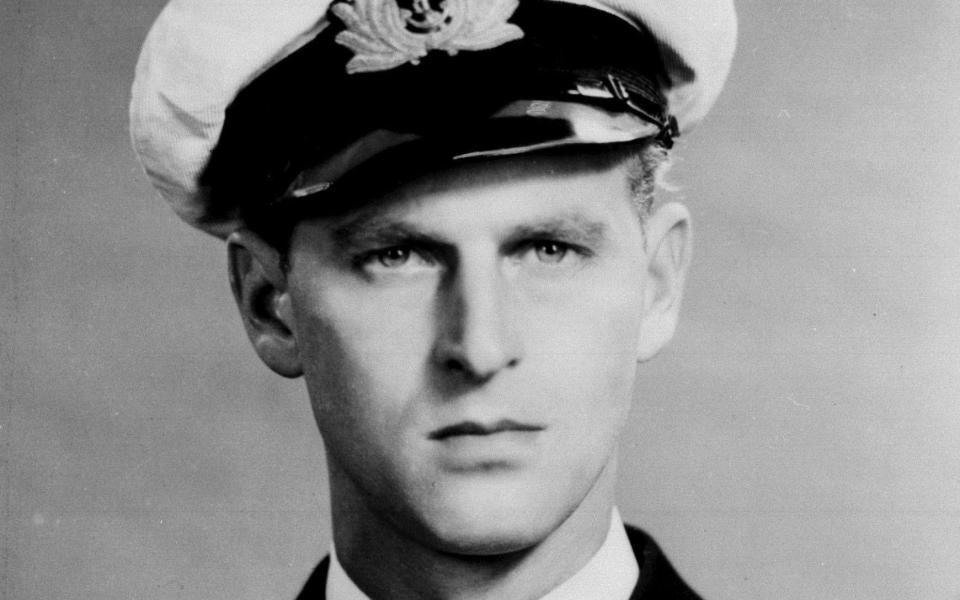 The Duke of Edinburgh as a Lieutenant in the Royal Navy