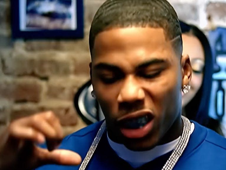 Nelly "Grillz" music video.